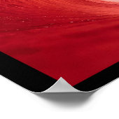 Poster Trump2020 : Vague rouge avec constitution (Coin)