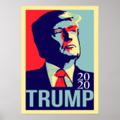 Poster Trump 2020 (Devant)