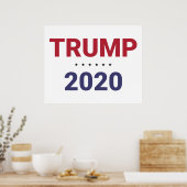 Poster Trump 2020 (élection américaine) (Cuisine)