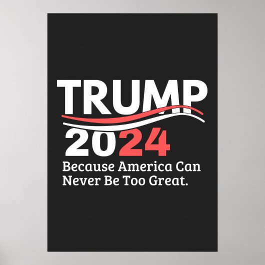 Poster trump 2024 (Devant)
