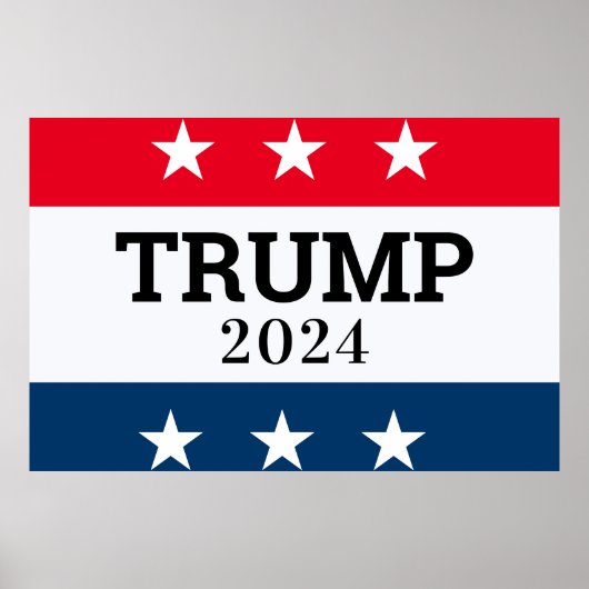 Poster Trump 2024 (Devant)