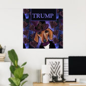 POSTER TRUMP 2024 (Bureau à domicile)