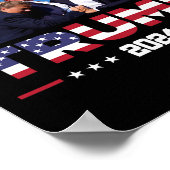 Poster Trump 2024 A Survécu À Une Balade Électorale (Coin)