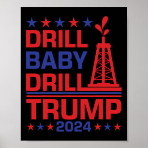 Poster Trump 2024 Exercice By3