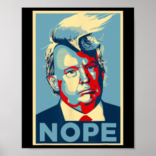 Poster Trump 2024 n'est plus drôle