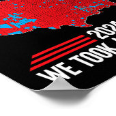 Poster Trump 2024 Nous Avons Retiré Les Résultats Élector (Coin)