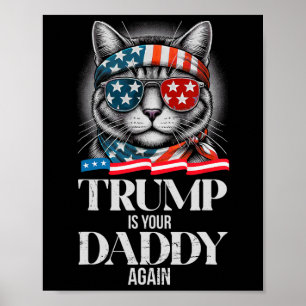 Poster Trump 2024 Prenez l'Amérique Byck Trump Is Your Da