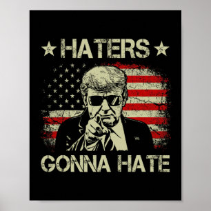 Poster Trump 2024 Président drôle Trump
