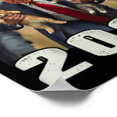 Poster Trump 2024 Sauver Les Chats Dit Débat (Coin)