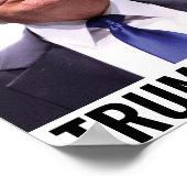 Poster Trump 2024 : Trump et l'Amérique (Coin)