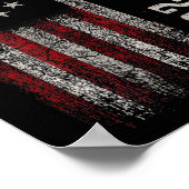 Poster Trump 2028 Vote Donald Trump America Drapeau améri (Coin)