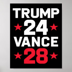 Poster Trump 24 Vance 28 2025 Donald Trump Jd Vance 202