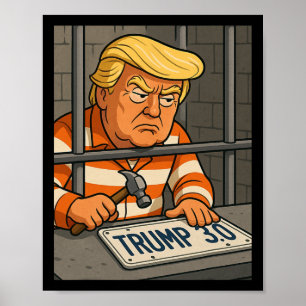Poster Trump 3.0 Concepteur de plaques de licence 1