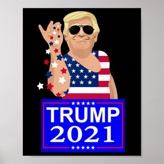 Poster Trump 4 Ever Election  (Devant)