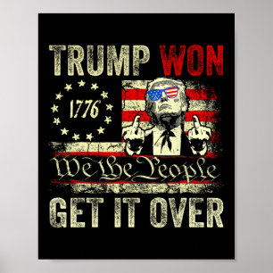 Poster Trump a gagné, passez à autre chose 2025 7