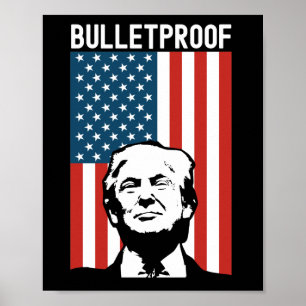 Poster Trump à l'épreuve du feu - Tentative d'initiation