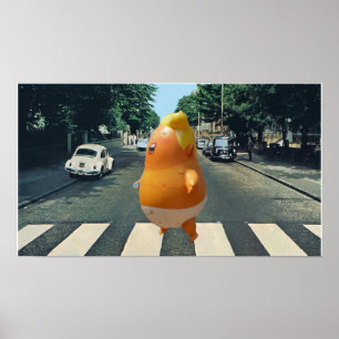 Poster Trump à Londres