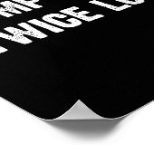 Poster Trump a perdu deux fois le lol (Coin)