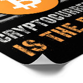 Poster Trump America Crypto Sarcastique est la plaisanter (Coin)