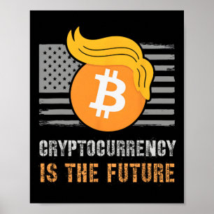 Poster Trump America Crypto Sarcastique est la plaisanter