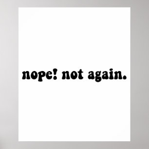 Poster Trump - Anti Trump