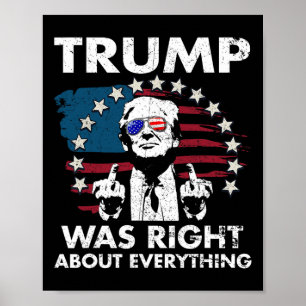 Poster Trump avait raison sur tout 4