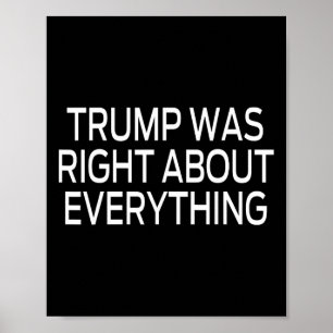 Poster Trump avait raison sur tout _5