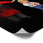 Poster Trump Bishop Budde prend le roi (Coin)