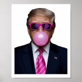 Poster Trump Buble Gum Rose (Devant)