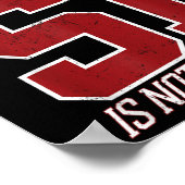 Poster Trump Canada n'est pas à vendre 1867 Le Canada n'e (Coin)