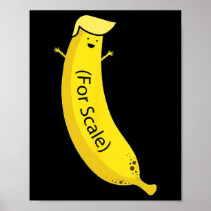 Poster Trump C'est Nana (pour l'échelle) drôle