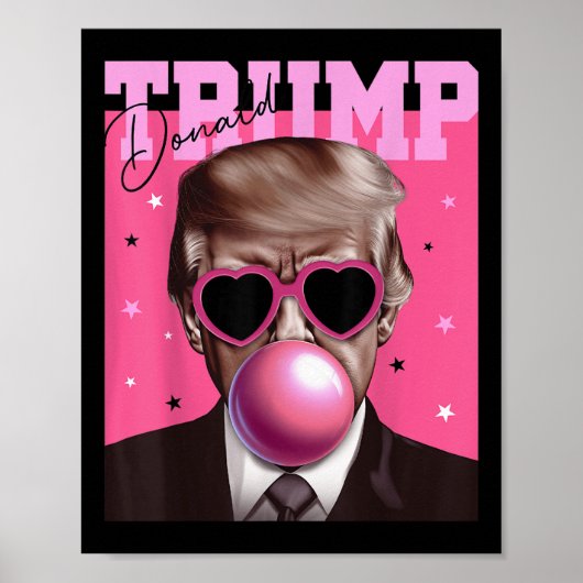 Poster Trump Chemise Pour Enfants Hommes Femmes Donald Tr (Devant)