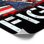 Poster Trump Combat Combattre Les Signaux Trump Aux Améri (Coin)