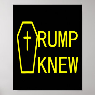 Poster Trump Connait Des Menteurs 1