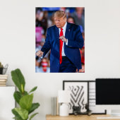 Poster Trump Dance Funny (Bureau à domicile)