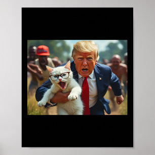 Poster Trump Détient Le Vote De Chat Trump Pets For Trump