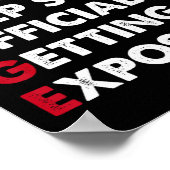 Poster Trump Doge Deep State Officially Getting Exposed  (Coin)