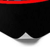 Poster Trump doit partir | Il est temps de rétablir la pa (Coin)