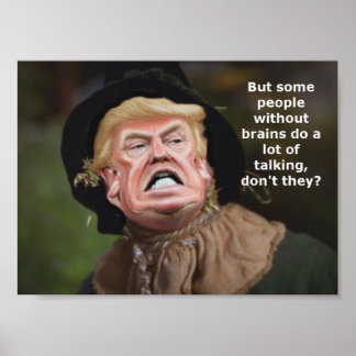 Poster Trump effrayant