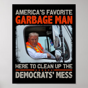 Poster Trump Élection 2024 Fière D'Être Un Grand Vote Tru