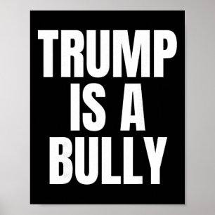 Poster Trump est un tyran anti-Trump, féministes, pro-imm