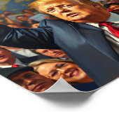 Poster Trump et le président (Coin)