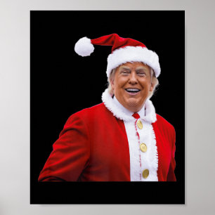 Poster Trump et Père Noël Trump