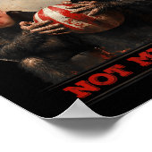 Poster Trump Et Vance Pas Mes Singes, Pas Mon Cirque (Coin)