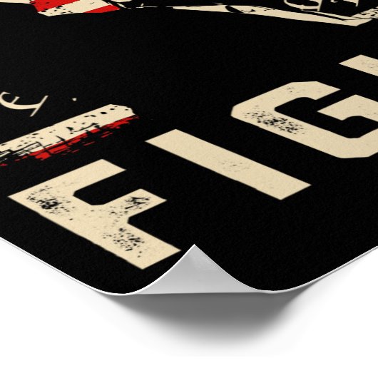 Poster Trump Fight Fight Fight 1776 We The People Flag Tr (Coin)