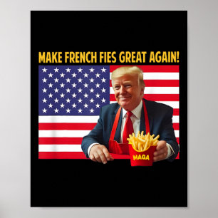 Poster Trump Funny Rendre sa grandeur à Trump Mega 2024