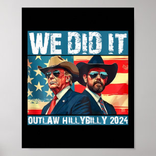 Poster Trump Garbage Nous l'avons fait hors la loi Hillbi