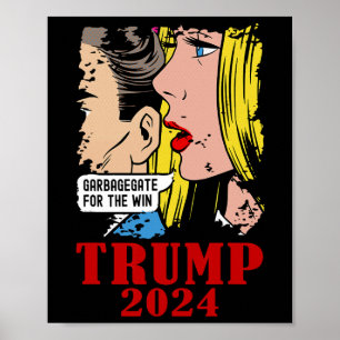 Poster Trump Garbagegate Drôle Pour Trump