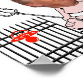 Poster Trump IS l'urgence nationale / Anti Trump, (Coin)