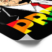 Poster Trump Lgbt Gay pride Mois Lesbian Biual Transgend (Coin)